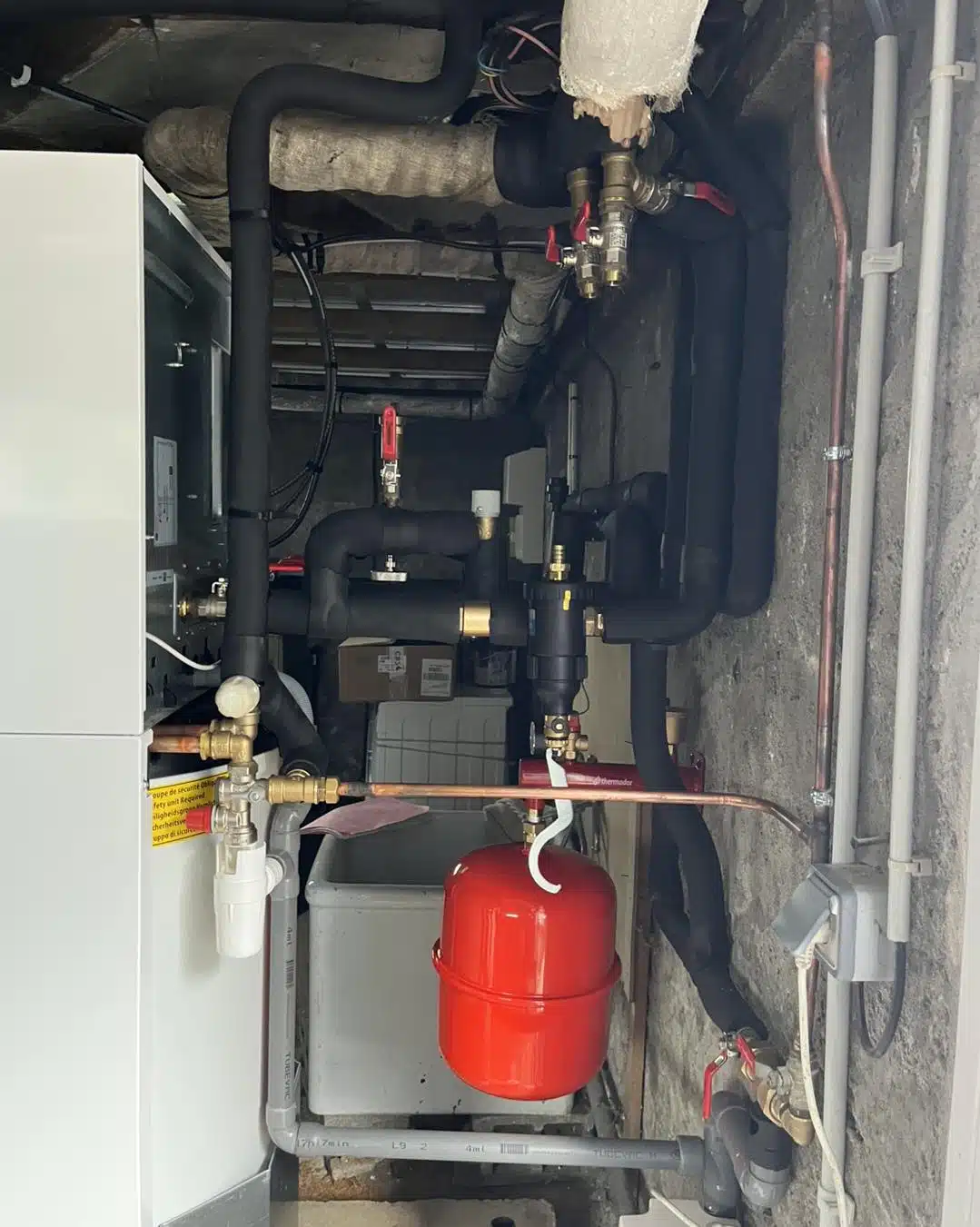 Installation pompe à chaleur